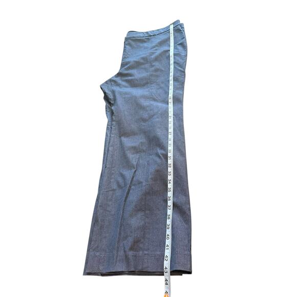 Talbots Plus Blue Office Career Work Office Portland Straight Leg Trouser 24W - Picture 14 of 14